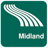Midland Map offline icon