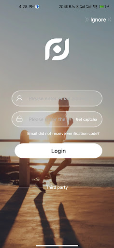 Android application FleekFit screenshort