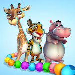 Cover Image of 下载 Marble Wild Friends - Shoot & Blast Marbles 1.28 APK