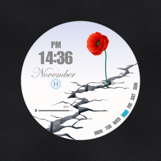 Poppy Digital Watch Face logo