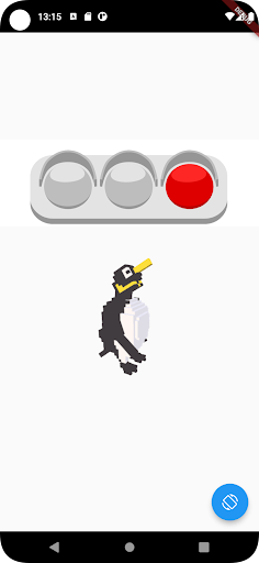Traffic Light with Penguin Screen 2