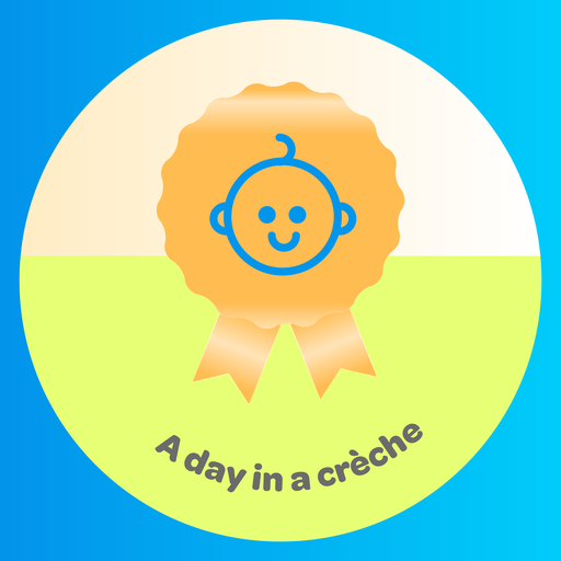A day in a crèche logo