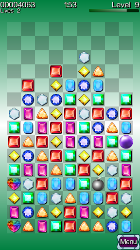 Android application Diamond Stacks PRO - Match 3 screenshort