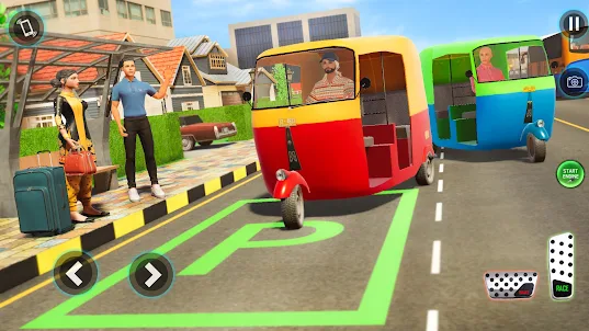 Auto Rickshaw Driving Games