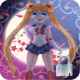 Sailor Chibli Lock Screen icon