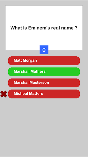 Music Quiz Screen 3