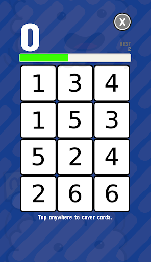 Android application Brain Blast Memory Match Pairs screenshort