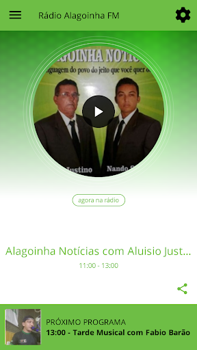 Android application Rádio Alagoinha FM screenshort