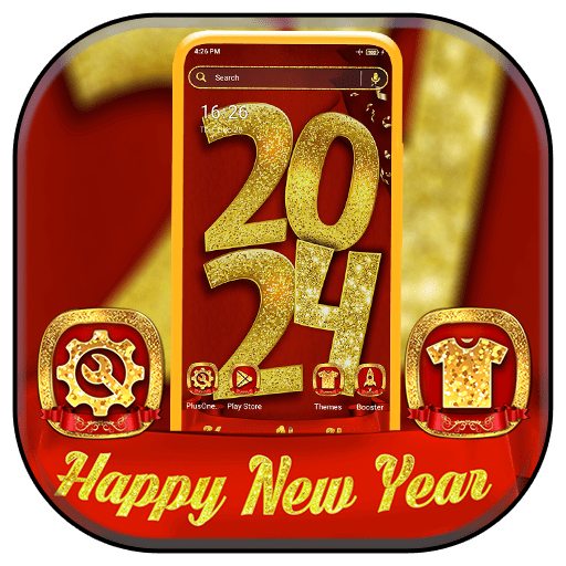2024 Happy NewYear Theme logo