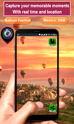 Android application GPS Camera location: photo app screenshort