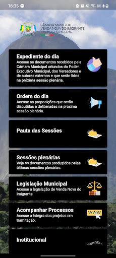 Android application CM Venda Nova do Imigrante screenshort