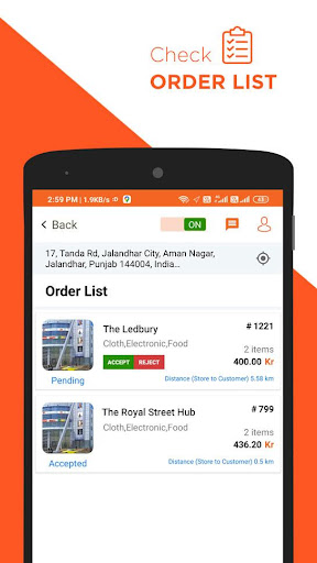 App screenshot
