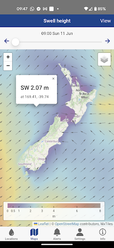 SwellMap Boat Screen 3