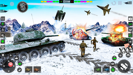 Android application World Tank Battle Zone screenshort