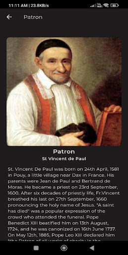 Android application De Paul School Kopergaon screenshort