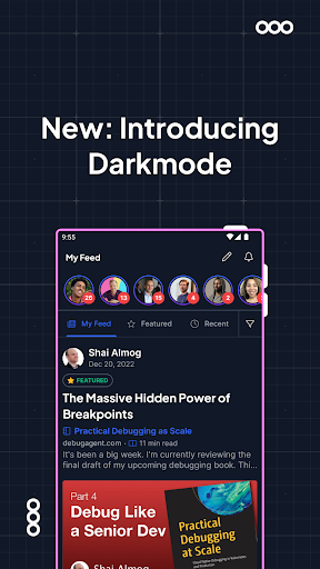 Android application Hashnode: Dev Community screenshort
