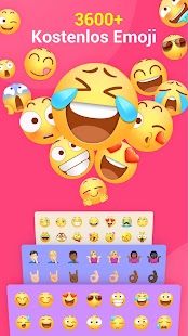 Facemoji Emoji-Tastatur Lite Screenshot