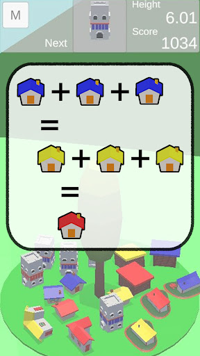 Android application DropTwon - miniGame screenshort