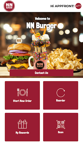 Android application NN Burger screenshort