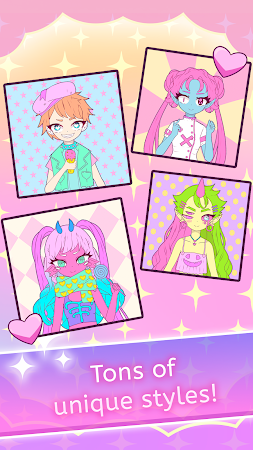 Game screenshot Roxie Girl：アバターメーカーゲーム hack