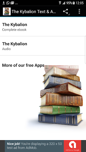 Android application The Kybalion Audio & eBook screenshort