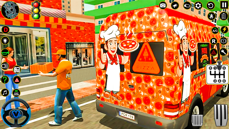 Pizza Delivery Van Driver Game - 1.4 - (Android)