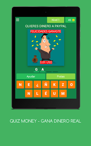 QUIZ MONEY - GANA DINERO REAL