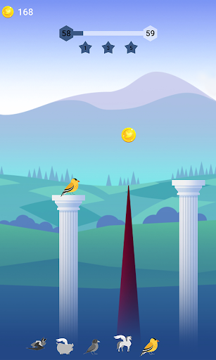 Bouncy Bird: Casual & Relaxing Flappy Style Game screenshots 10