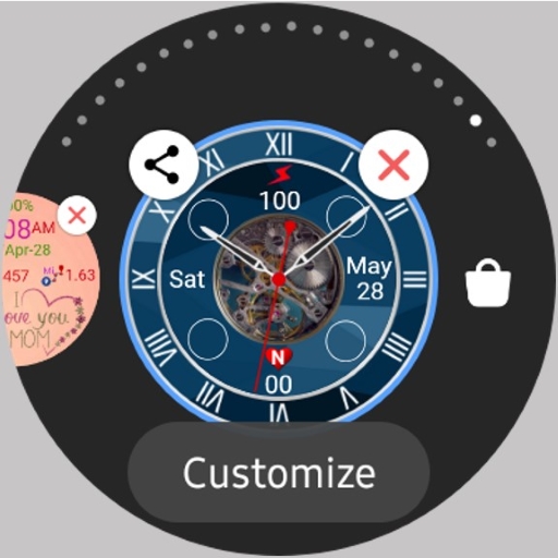 Classic Analog Timepiece Screen 2