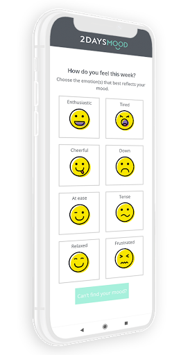 Android application 2DAYSMOOD screenshort