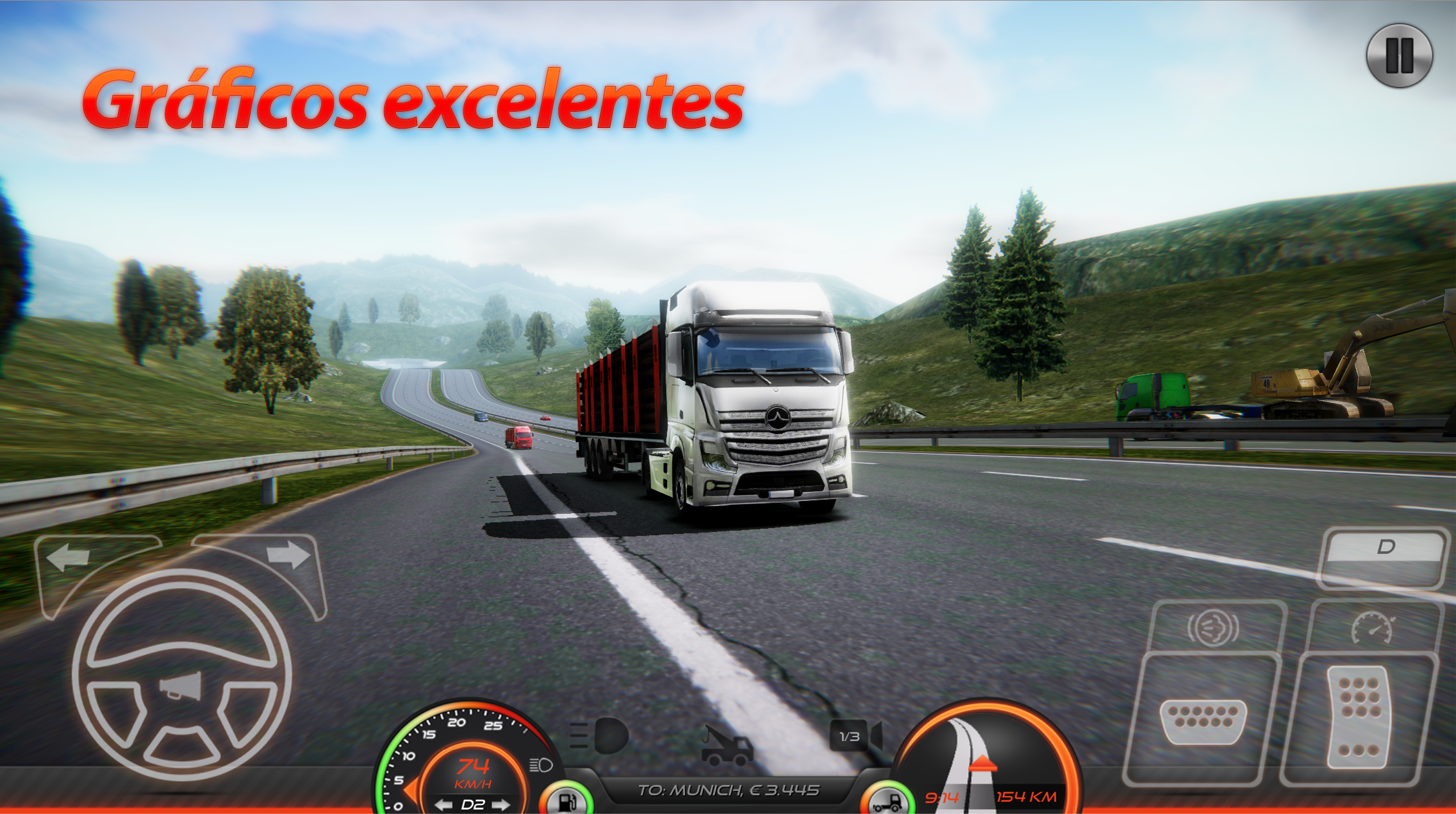 Truck Simulator Europe 2 mod apk