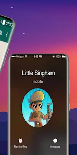 Little Singham Mahabali Call