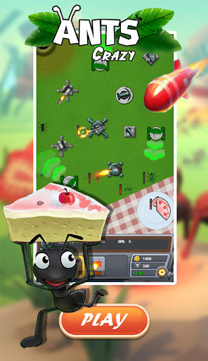 Android application Crazy Ants screenshort