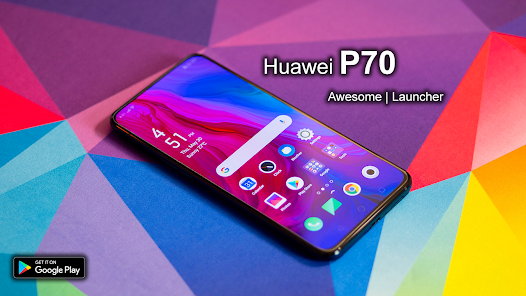 Screenshot 7 Huawei P70 Launcher: Wallpaper android
