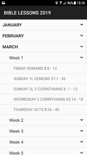 My CCC Hymn Book Screen 3