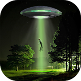 UFO In Photo  -  Alien Stickers For Pictures icon