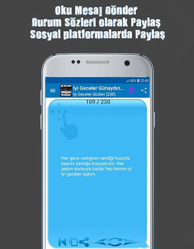 İyi Geceler and Günaydın Mesajla