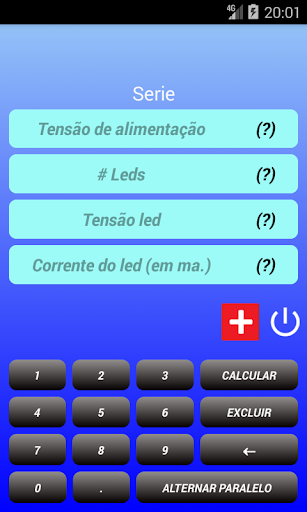 Visualização do aplicativo