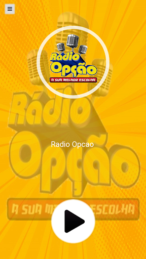 Android application Rádio Opção screenshort