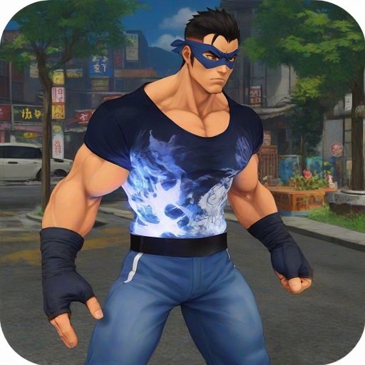 Deadly fighters fighting game logo