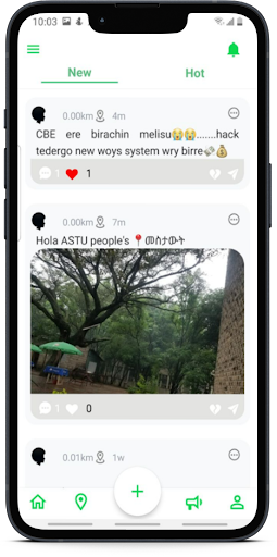 Android application Buzz Addis screenshort