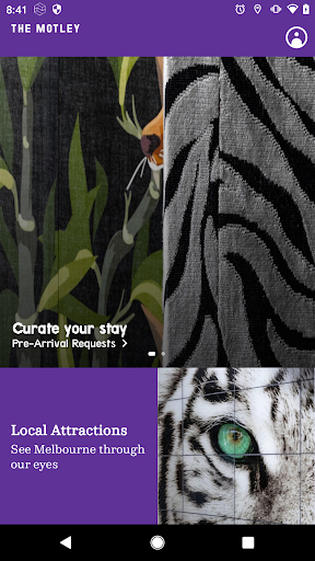 Android application The Motley Hotel screenshort