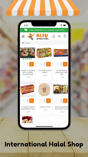 Alfu International Supermarket Screen 2