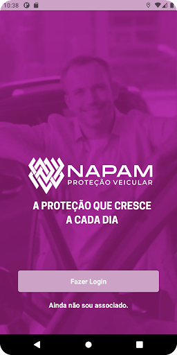 Android application NAPAM PROTEÇÃO VEICULAR screenshort