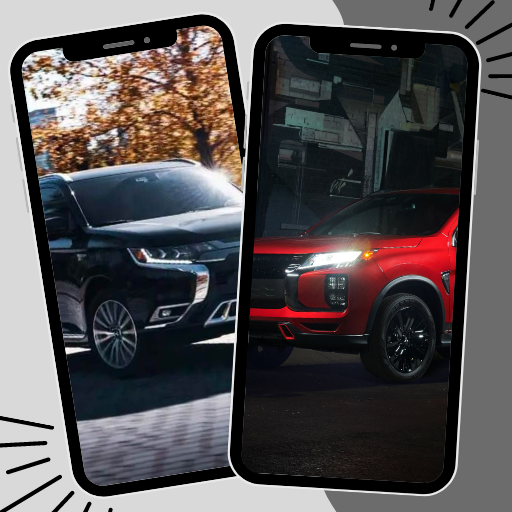Mitsubishi Outlander Wallpaper logo