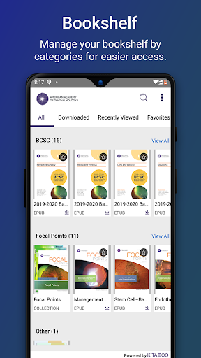 Android application AAO eBooks screenshort