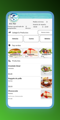 Local Food Eat Screen 3