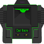 Car Race Neon Minigame 90s
