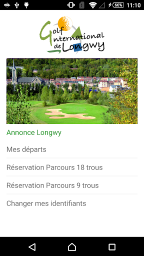Android application Golf International de Longwy screenshort