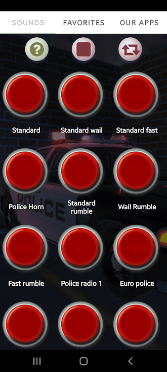 Police Siren Ringtones - 1.8 - (Android)